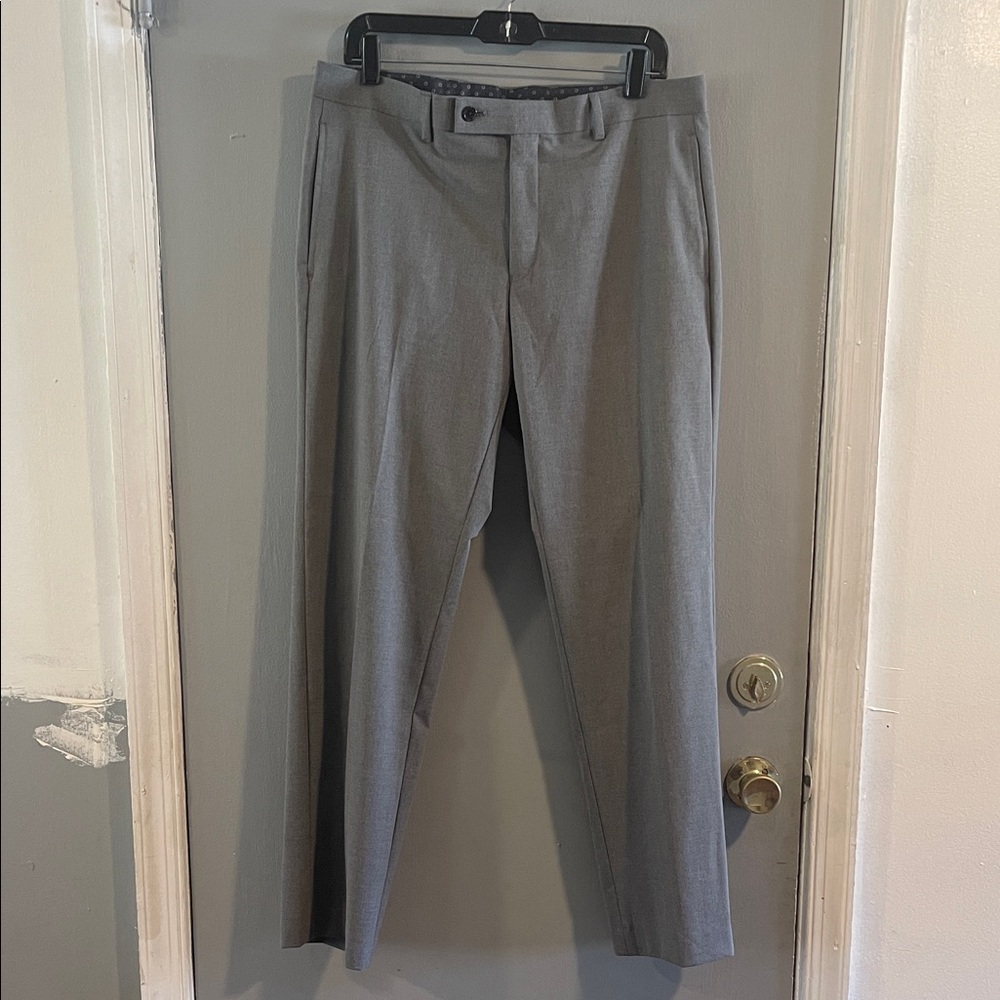 Lauren Ralph Lauren Elegant Gray Men's Dress Pants 34x30